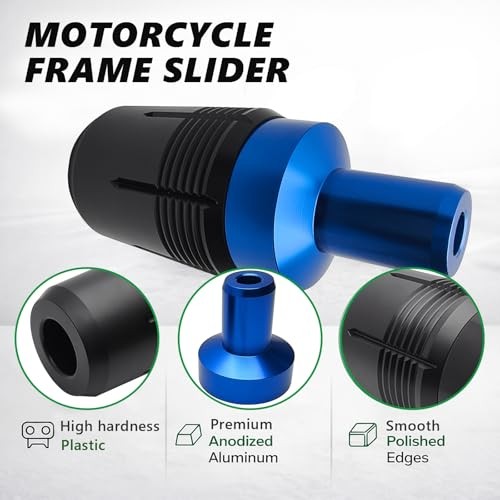 Frame Slider Accessories Replacement for Yamaha MT09 MT-09 SP Tracer 9 GT Blue