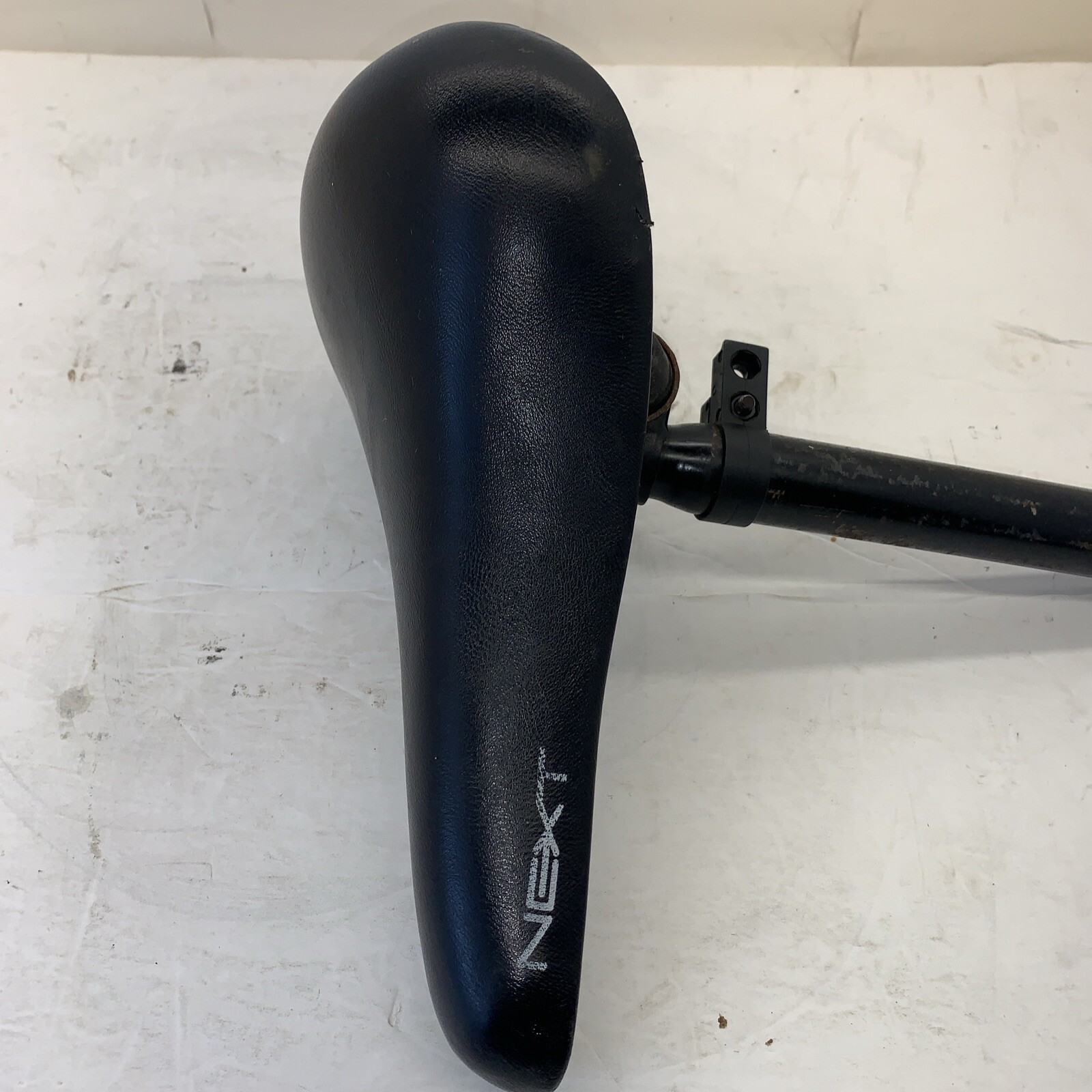 NEXT Black Unisex Adult Bike Seat And Post