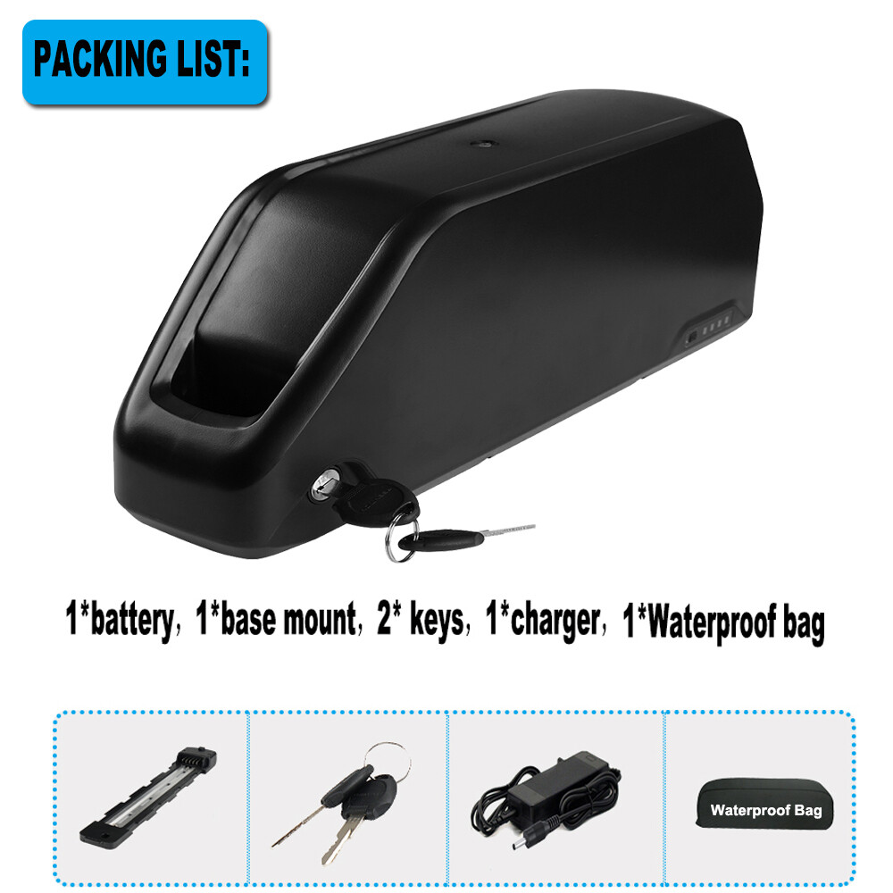 48V 30Ah Hailong Ebike Battery For 0W-1500W LG Cell Lithium Electric Bike Motors