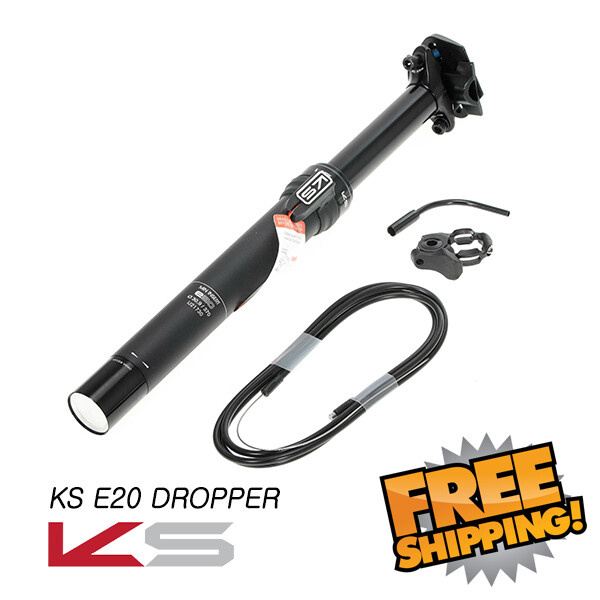 KS E20 e20 External Bike 30.9/31.6mm x 370/425/480mm Dropper Seatpost W/Remote