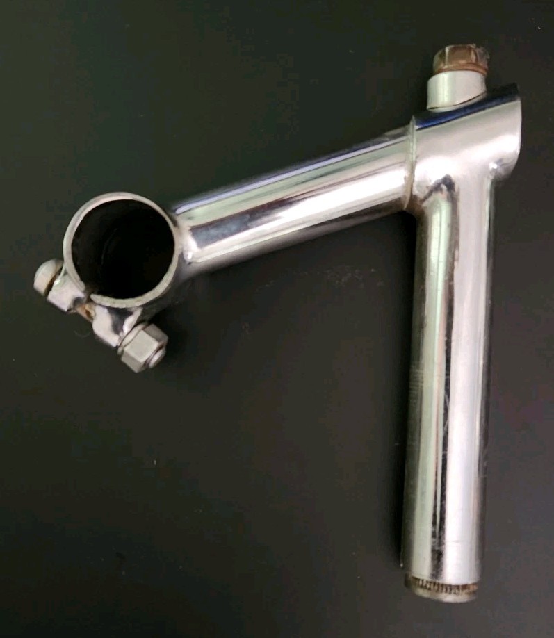 Titan Chrome Steel Stem 95mm Extension 27mm Clamp Diameter