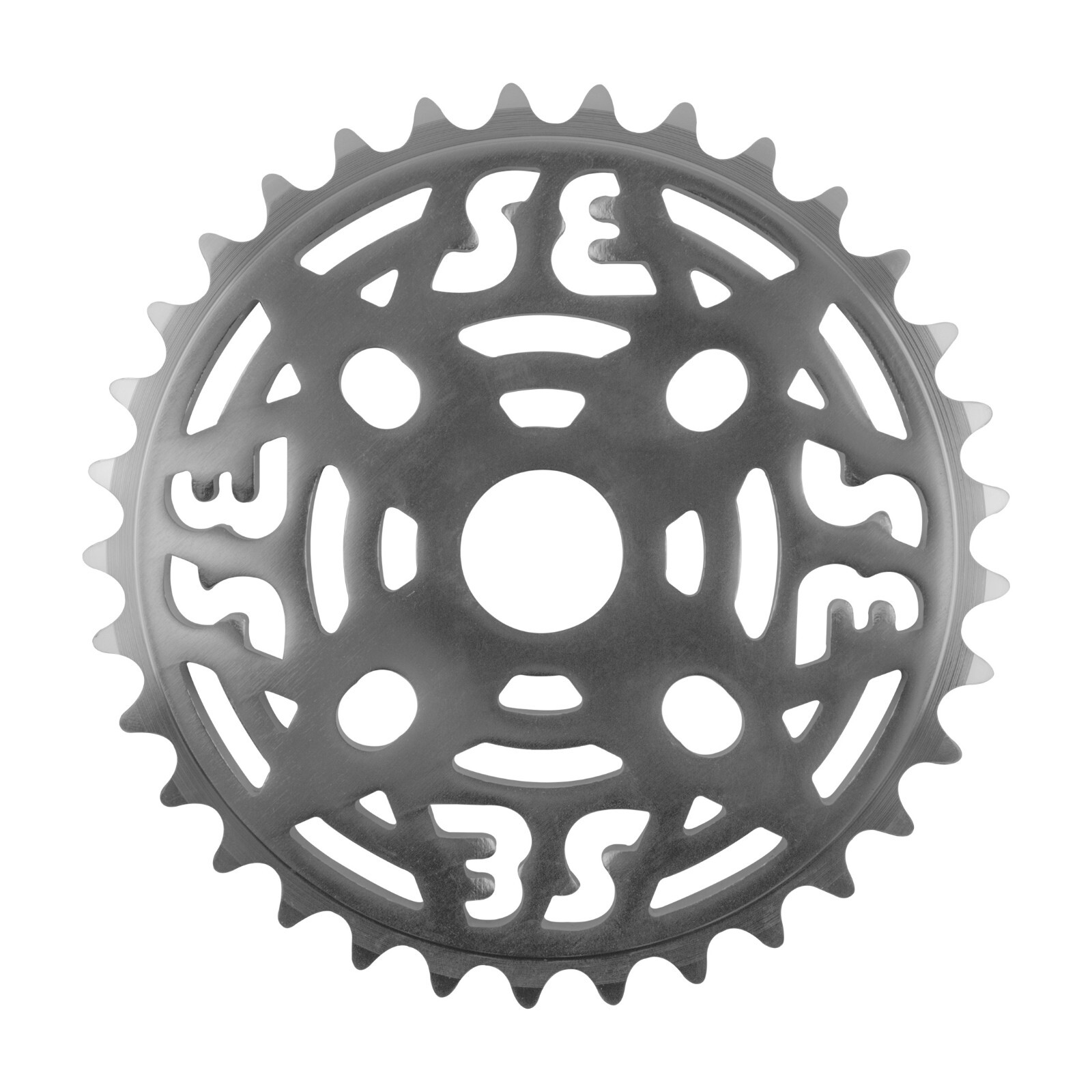 SE Bikes BMX 1 Piece Alloy Chainring 33 Tooth for 1/2″x1/8″ Different Colors