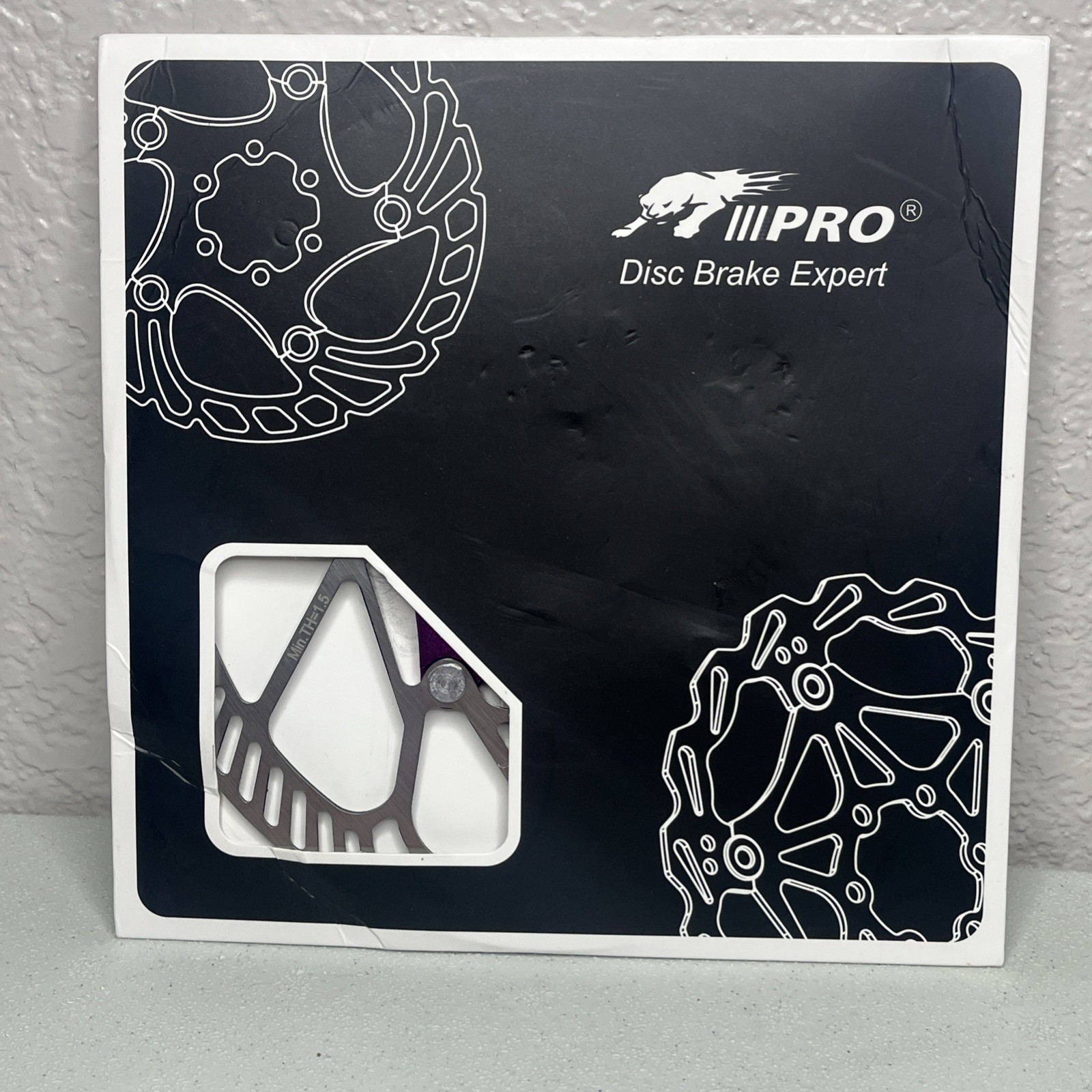 IIIPRO A2 40 mm – 180 mm Floating Bike Disc Brake Rotor Only No Screws