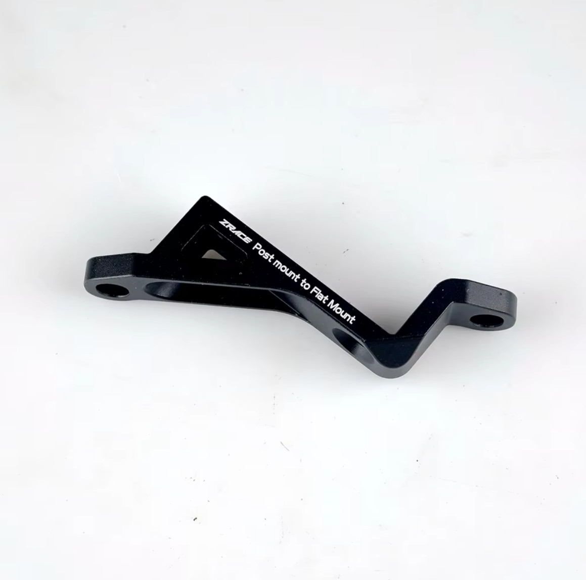 ZRACE Post Mount to Flat Mount Brake Adapter, +20mm 140-160, Post to Flat Mount
