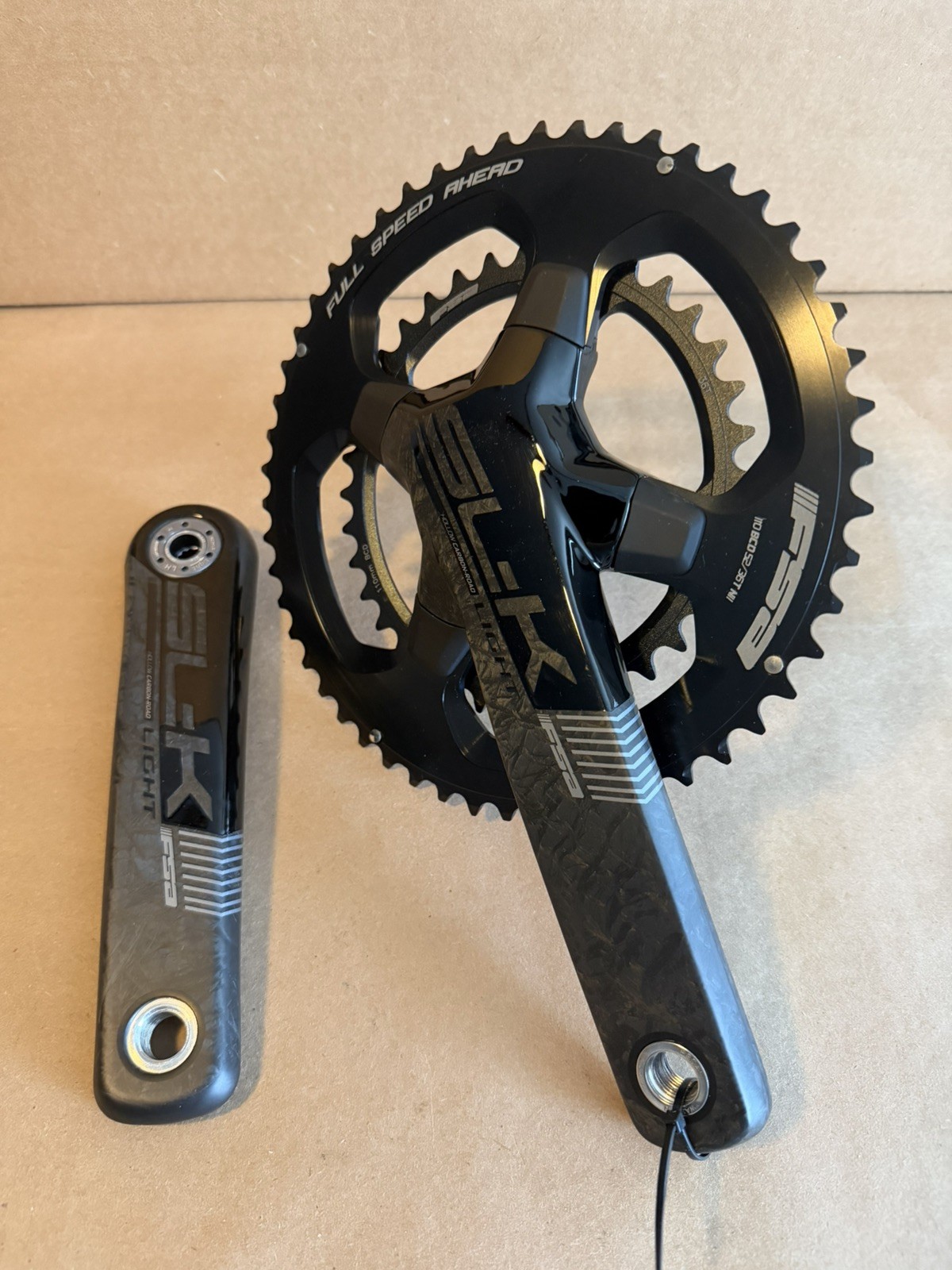 FSA SL-K BB386EVO Carbon Crankset Speed: 11, 30mm, BCD: 110, 36/52, 172.5mm NEW