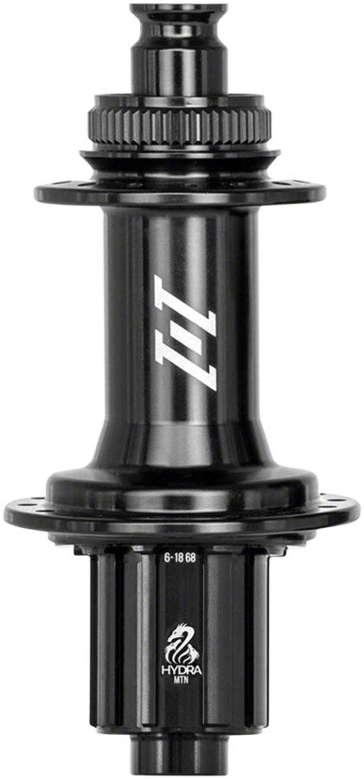 Industry Nine 1/1 Classic Rear Hub – 12 x 142mm Center-Lock HG 11 MTN BLK 24H