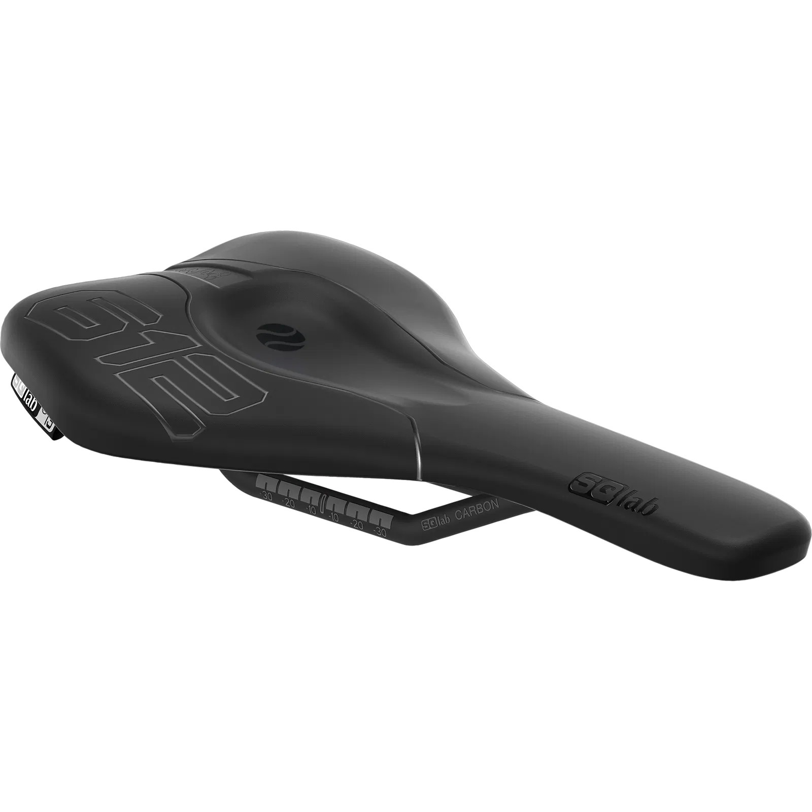 SQLAB 612 Ergowave R Saddle – 275x150mm Active 4cm Carbon Black