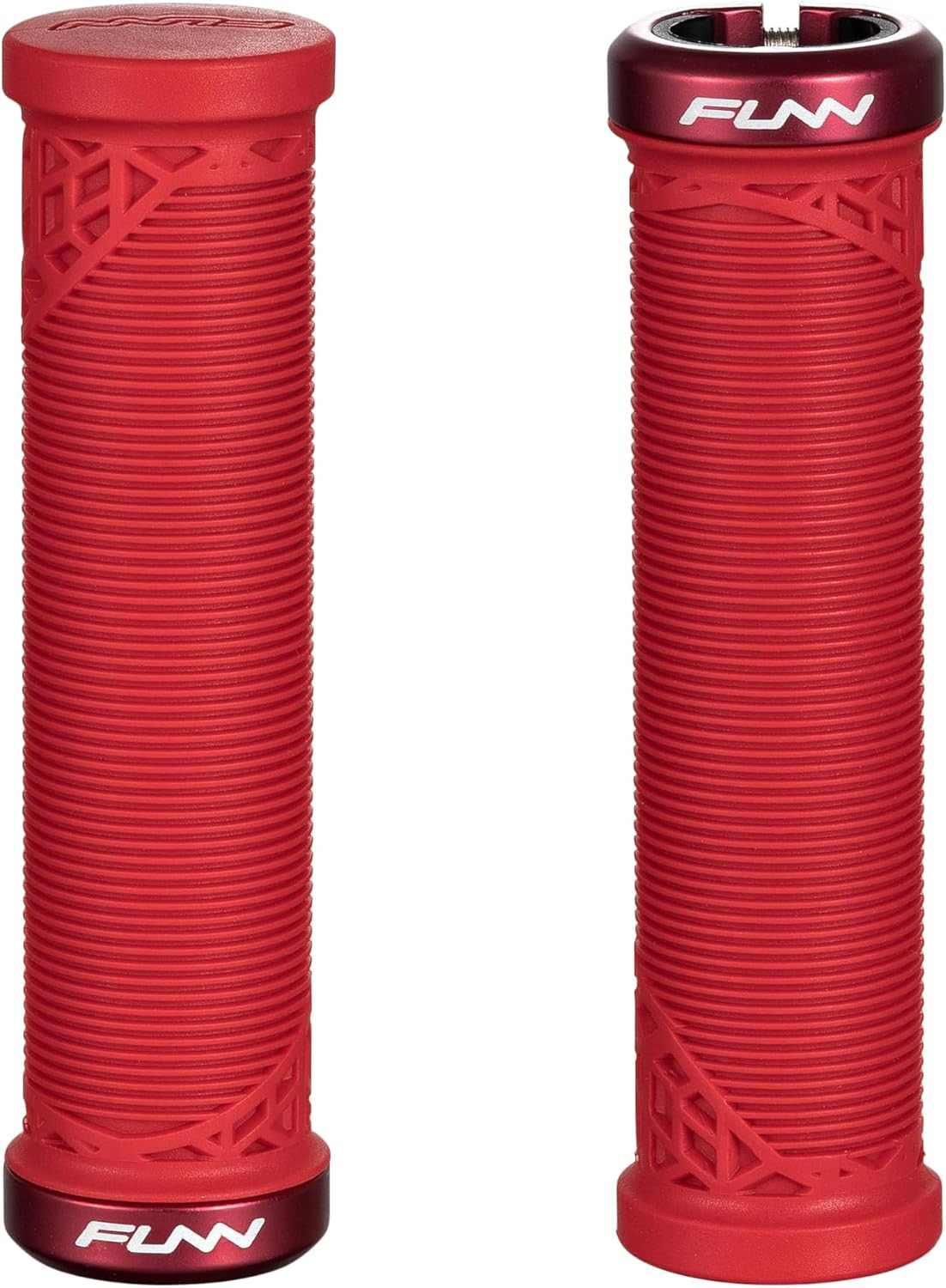 Hilt JR Mountain Bike Handlebar Grips with Single Lock on Clamp, Bicycle H