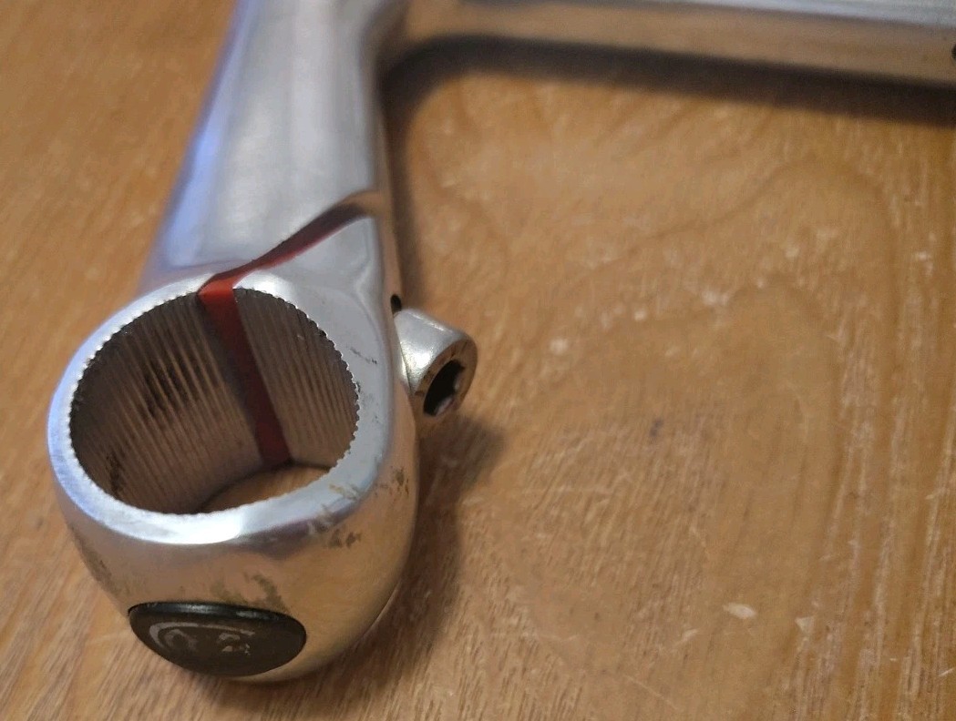 [82] Vintage Cinelli 1R Road Bike Handlebar Quill Stem C Pics 4 Measurements