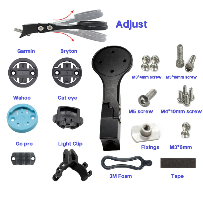 Carbon Road Bicycle Integrated Handleba Stem 28.6mm 380-460mm Bicycle Parts