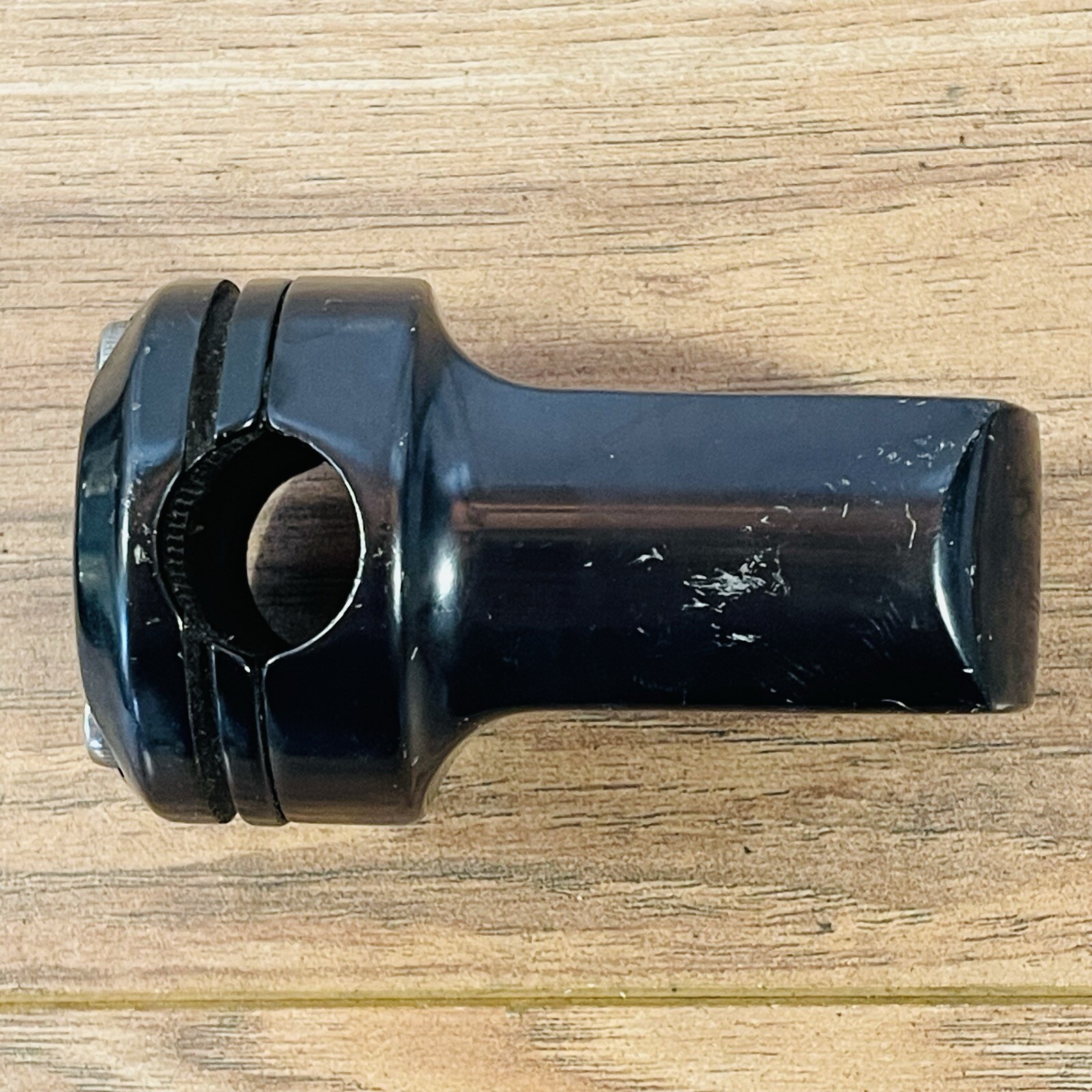 Vintage GT Piston BMX Stem 1 1/8 inch Threadless 4 Bolt Black 50mm