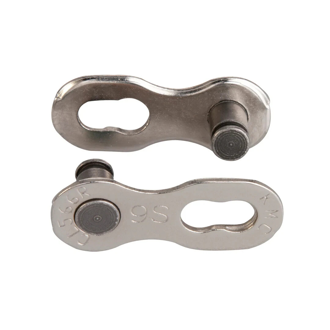 KMC BRANDED Multispeed Bicycle MasterLink 9/Speed 6.6mm Pin Quick Connect Chrome
