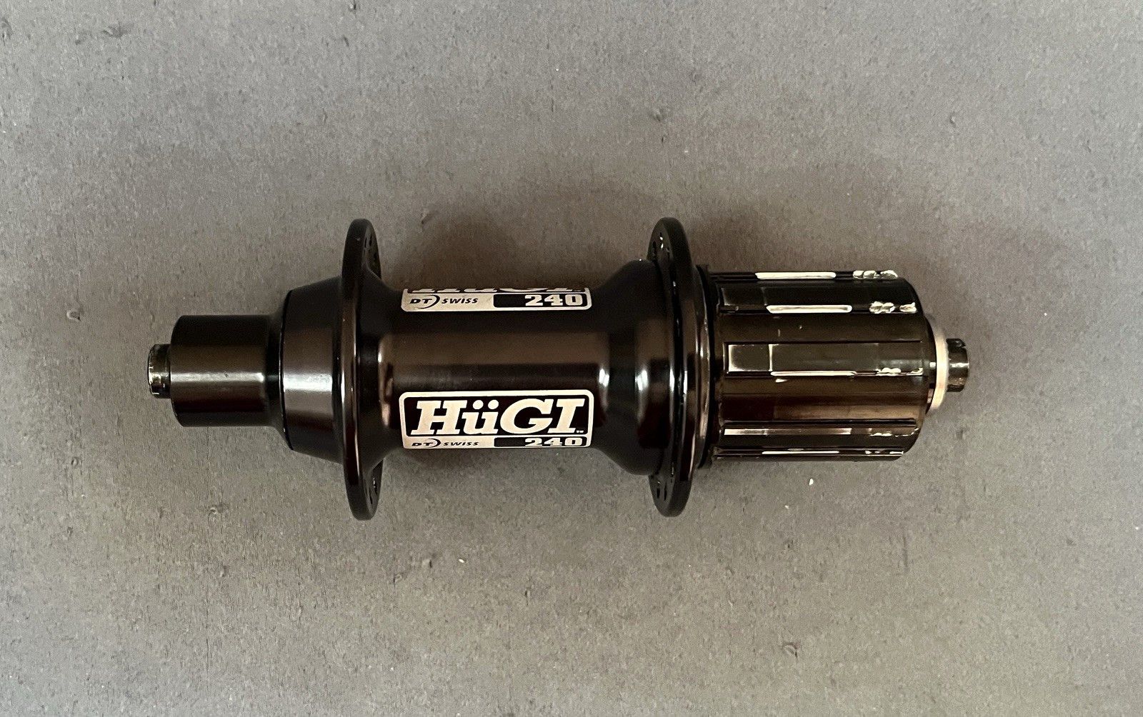 HuGI DT Swiss 240 Hub Set MTB 135mm 32H 100mm 28H QR Rim Brake 8/9 Speed