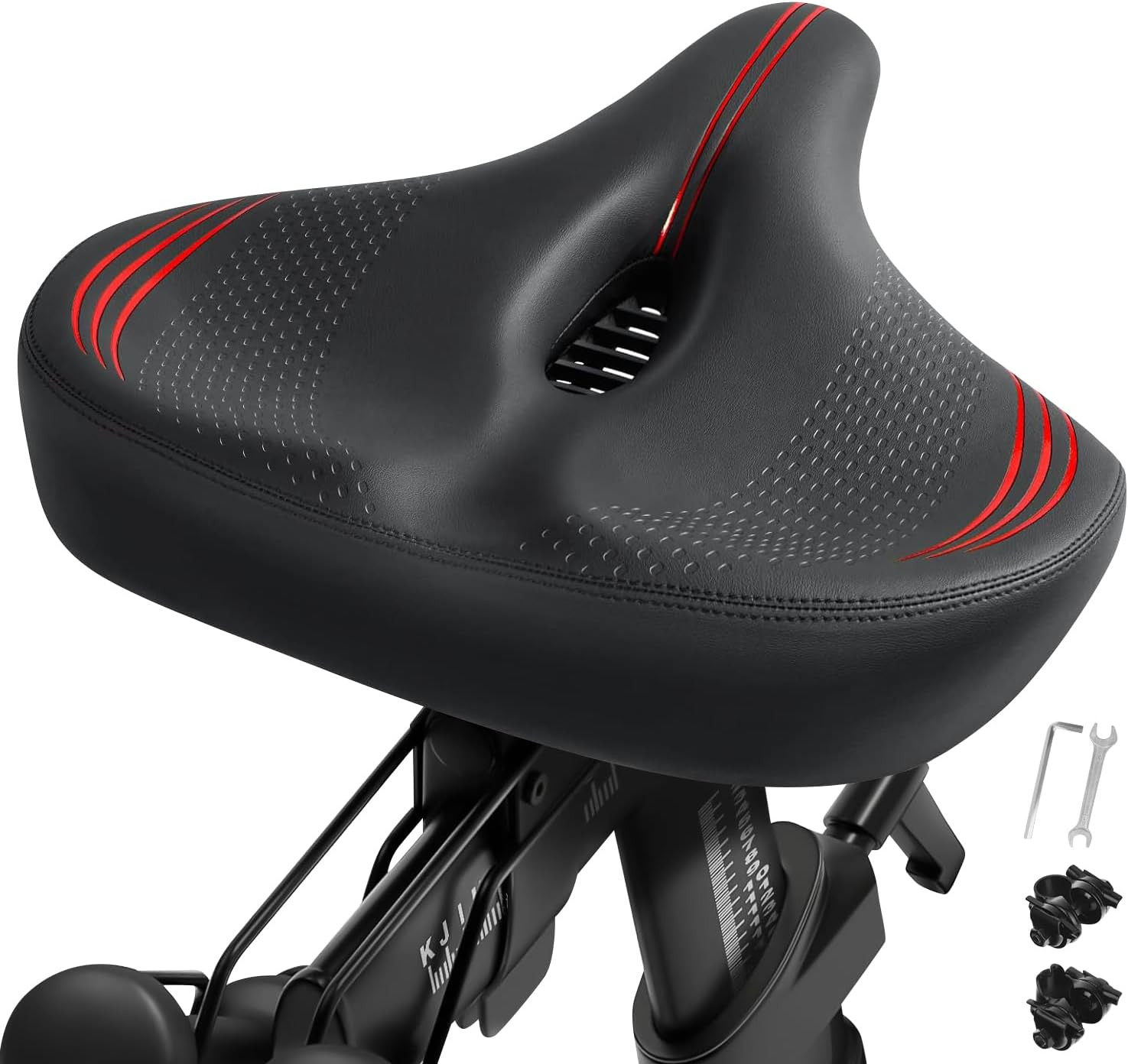 Extra Oversized Bike Seat Cushion for Peloton Bike & Bike+, Comfort Bicycle