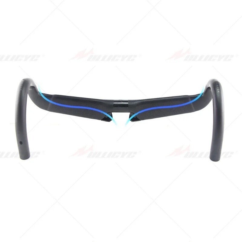 Carbon Aerofly Integrated Handlebars Matte 31.8*400/420/440mm Bicycle Accessorie