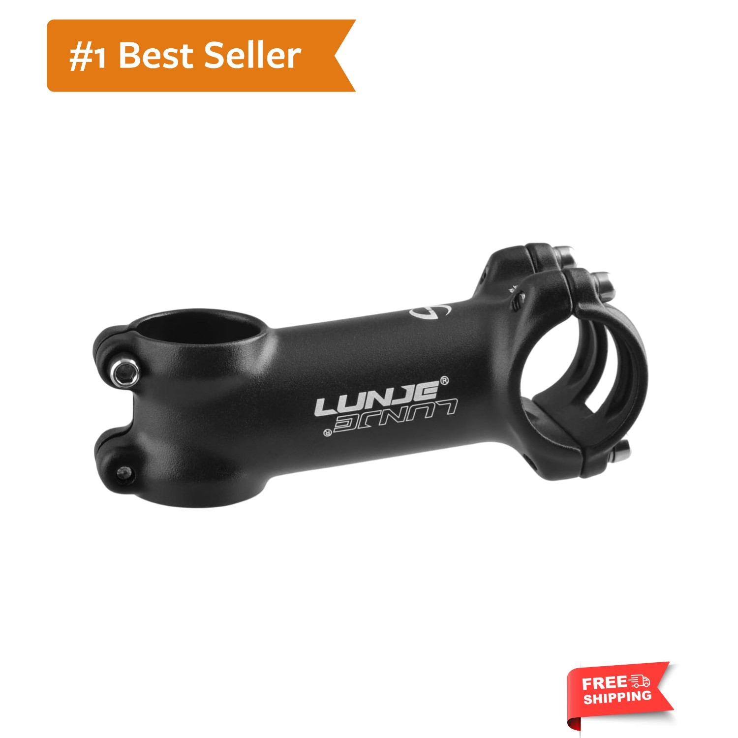 31.8 Bike Stem 7 Degree 60mm 70mm 80mm 90mm Bicycle Handlebar Stem Riser Bar …