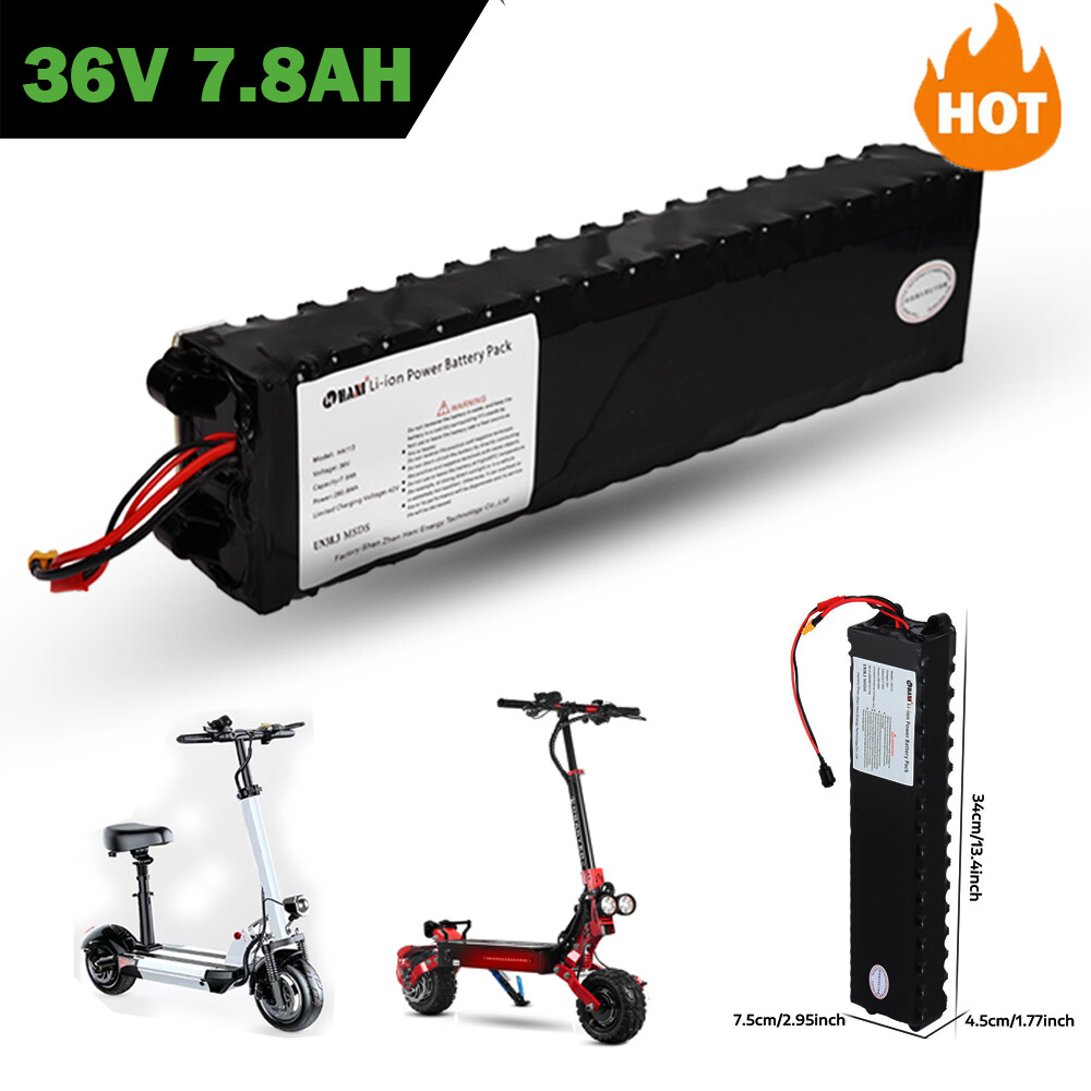 36V Electric Scooter Li-ion Battery 7.8Ah 280Wh For KUGOO Battery Replacement