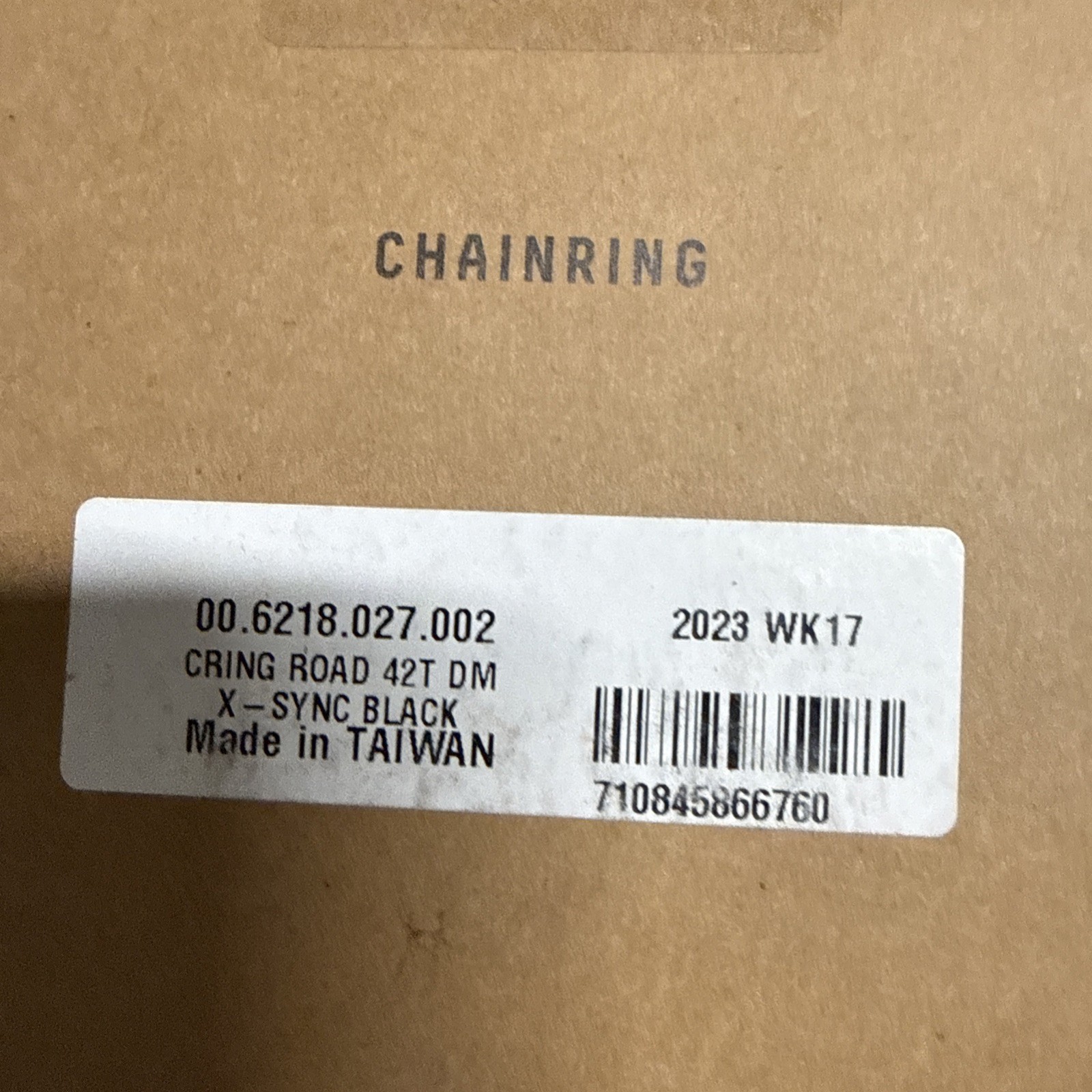 Sram Direct Mount 8 Bolt Road Chainring 12 Speed 42t (9479-59)