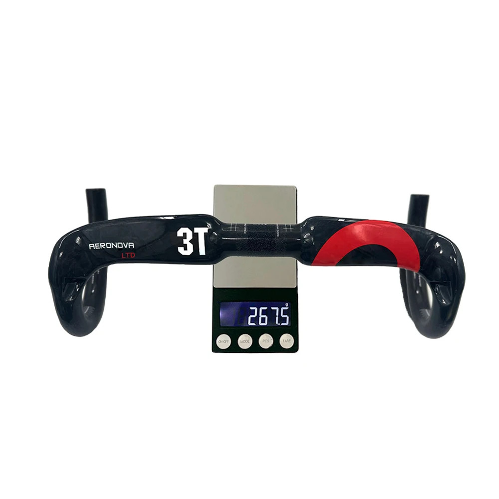 Road Bike Drop Bar Gloss Carbon Handlebar Suitable for 31.8*400/420/440mm