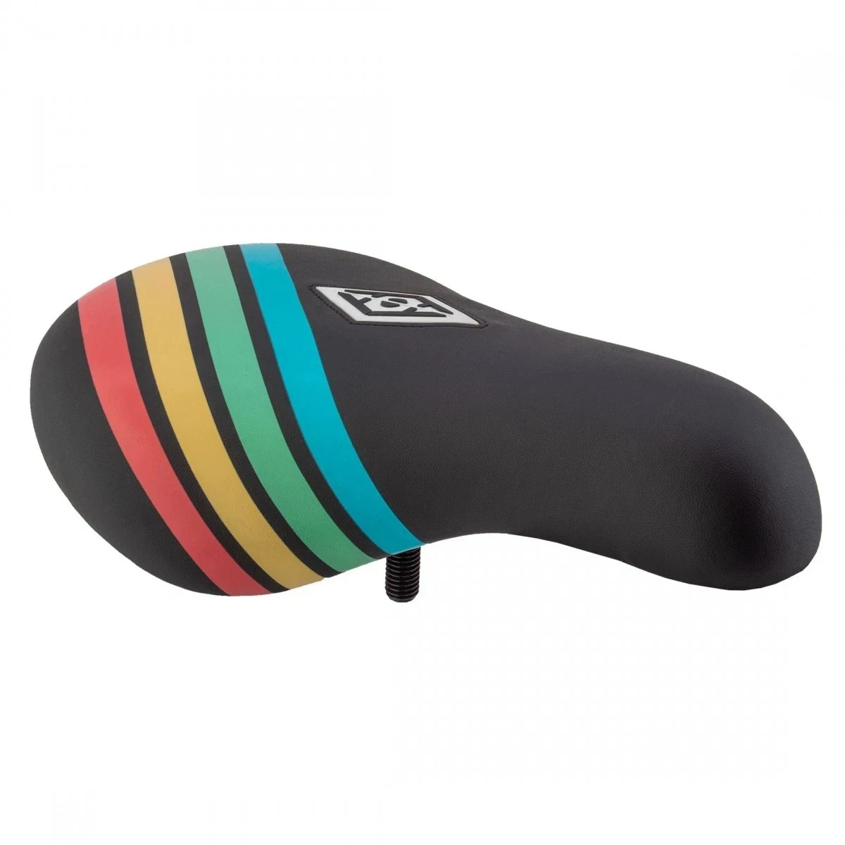 Alienation Spectrum BMX Saddle – Pivotal – Black with Angular Spectrum Design