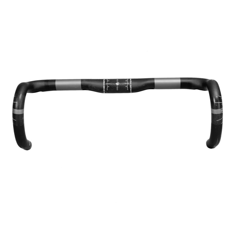 Full Carbon Road Bicycle Racing UD Matt Integrated Handlebar 31.8mm Bent Bar