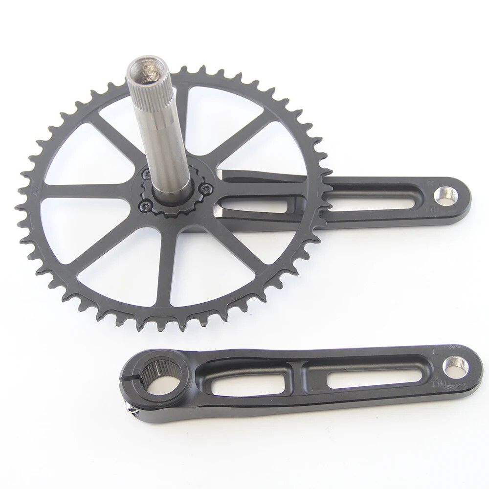 155/160/165/170/175mm Folding BIke/Road Bike Crankset BB Hollow Tech Sprocket