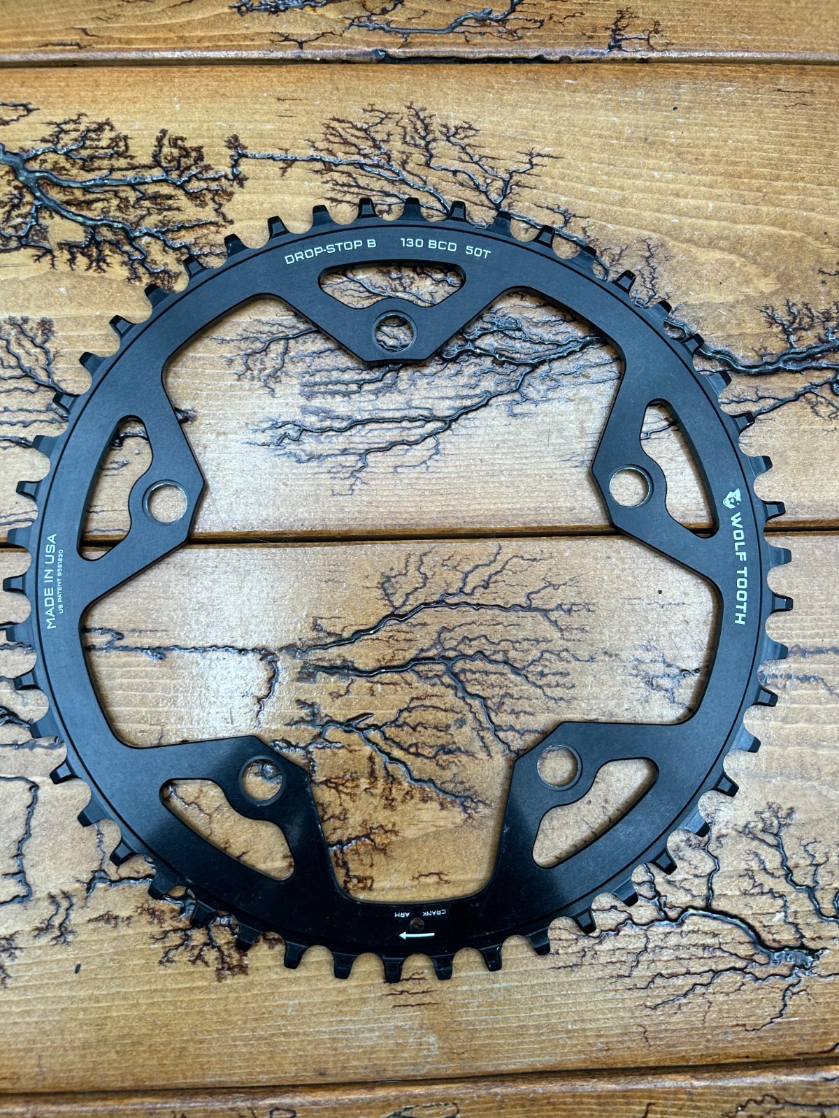 Wolf Tooth 50 Tooth 130 BCD Drop-Stop B Chainring