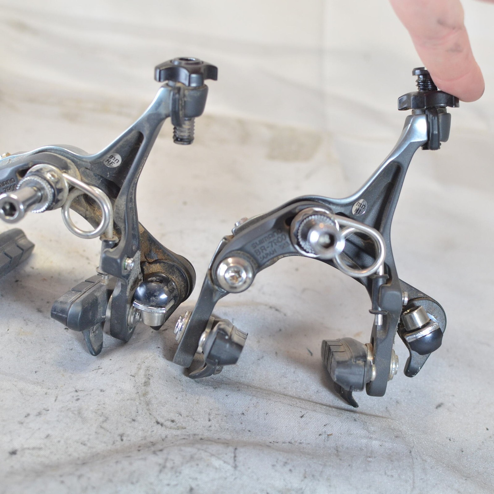Shimano Dura Ace BR-7900 Dual Pivot Brake Calipers FRONT & REAR, VG