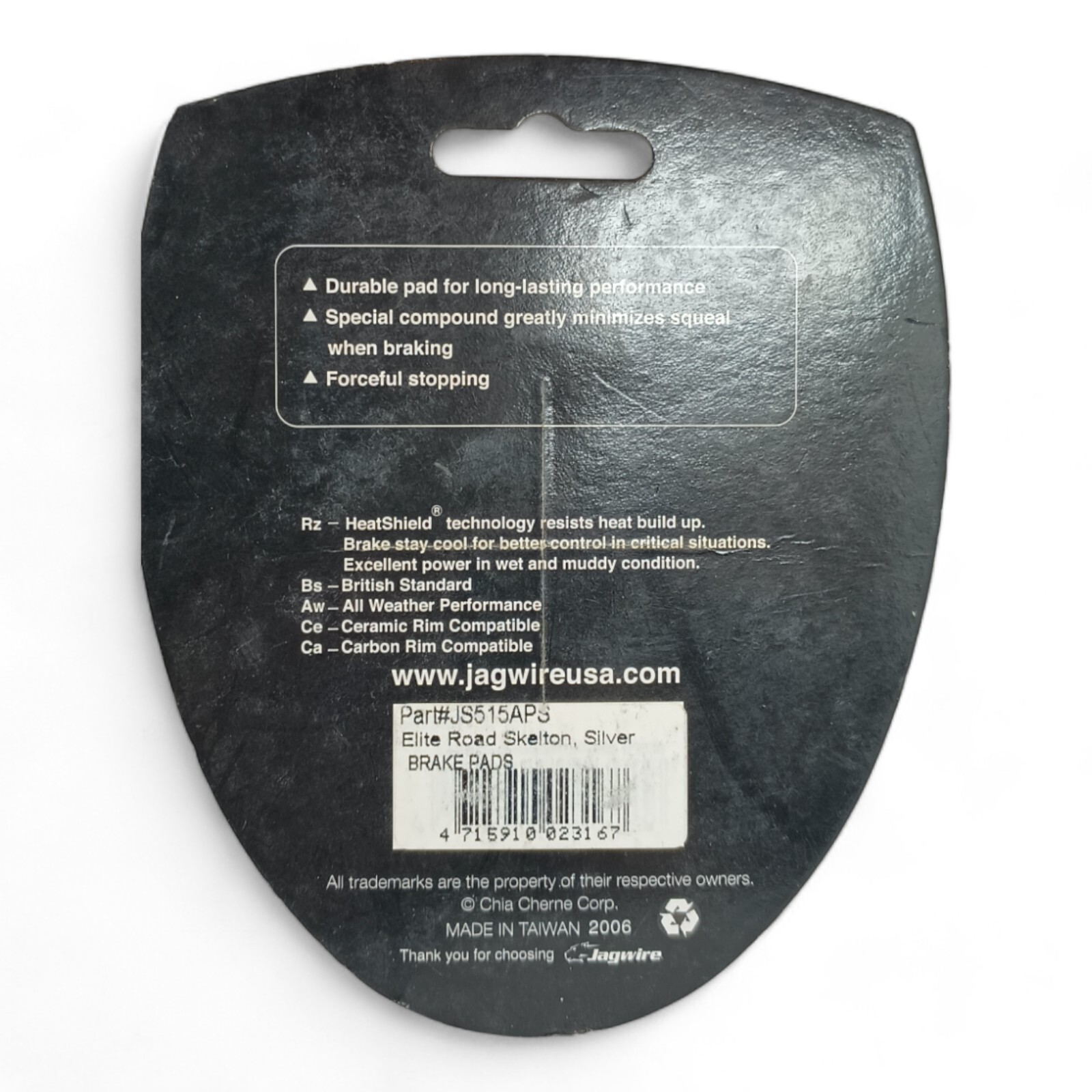 Jagwire Elite Road bike pads Skeleton Sliver Campagnolo Fit inserts Record