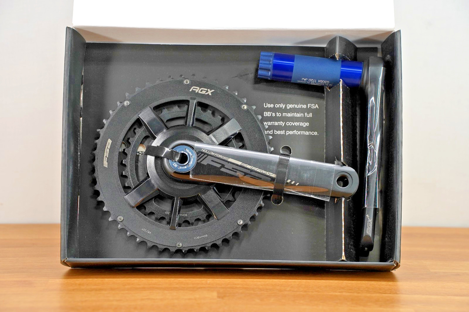 FSA Energy DM 386 Crankset – 48/32T – NEW OEM