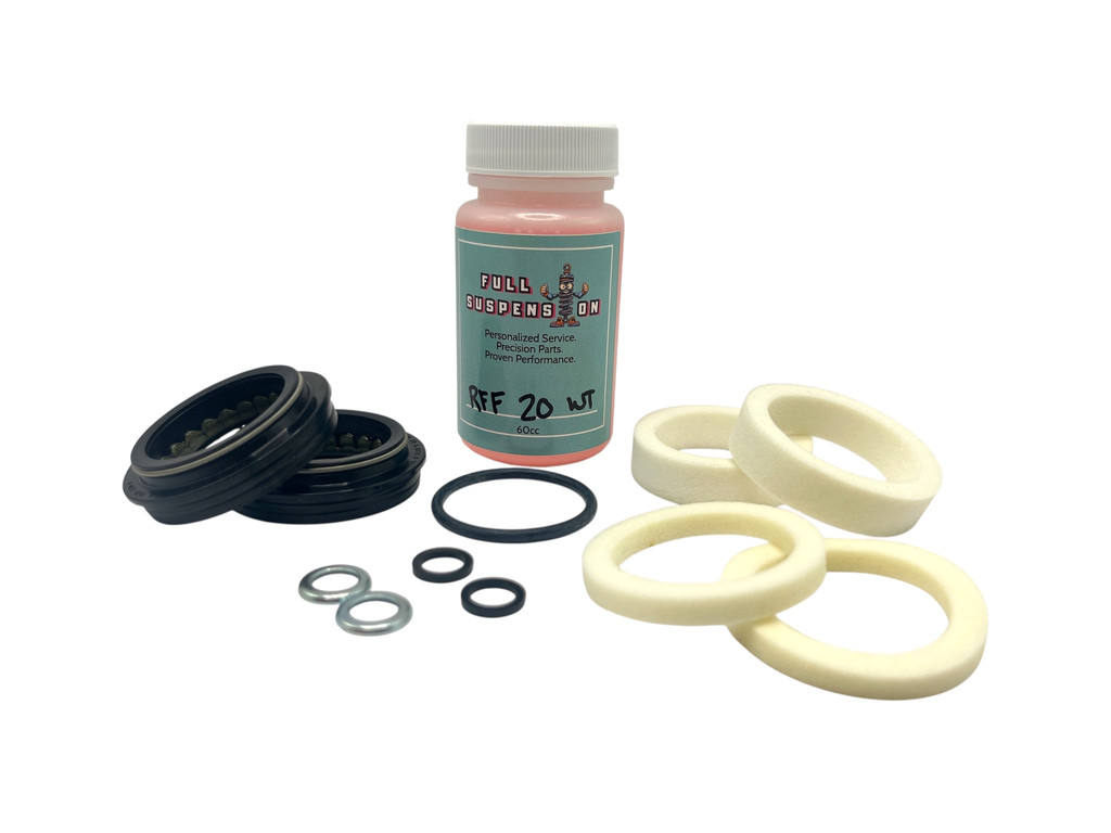 RockShox 32mm Fork Flange LFD Lower Leg Seal Kit + RFF 20wt Oil