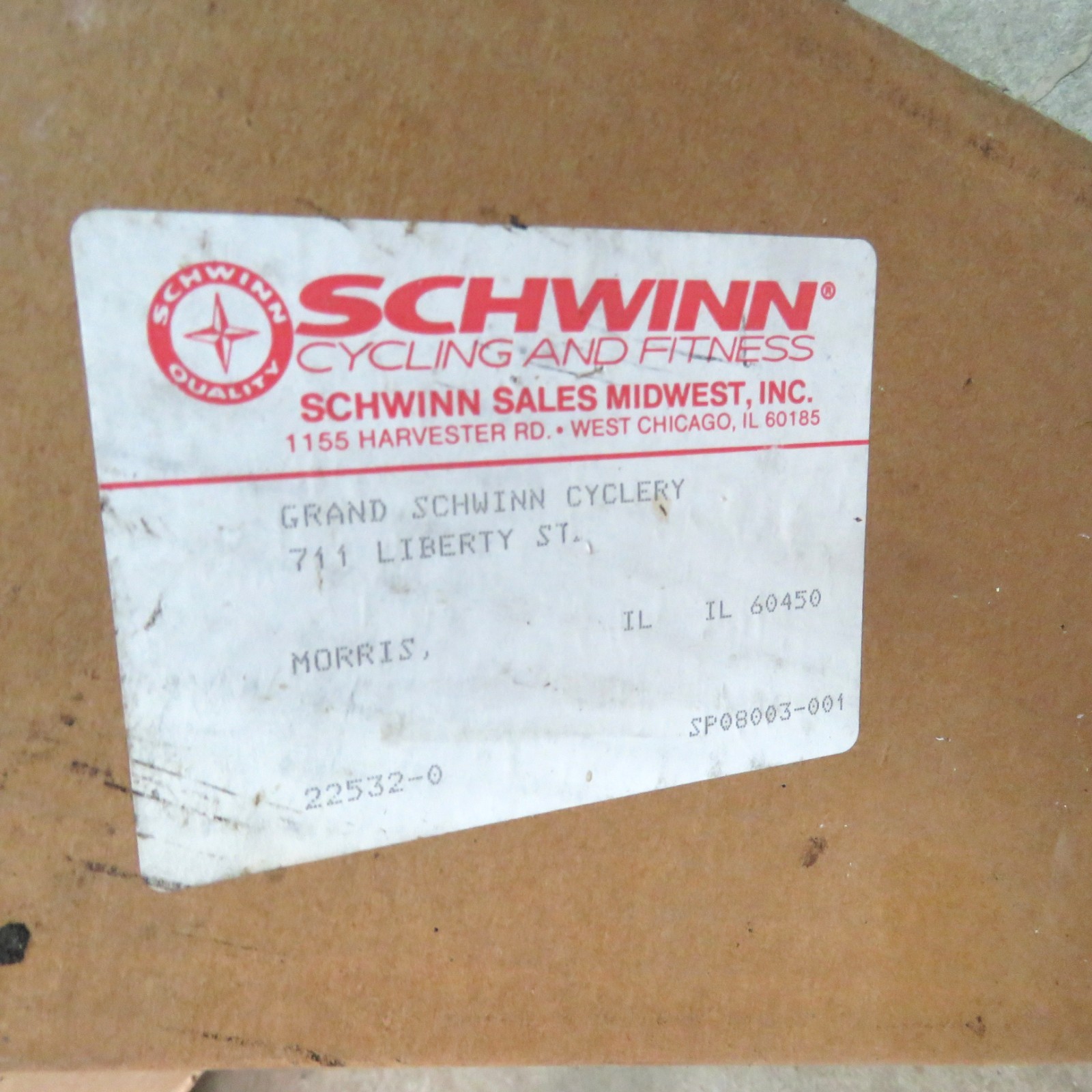 NOS Schwinn 26 ” Fork 11/8″ Threaded 210mm / 80mm Neon Yellow Illusion Canti