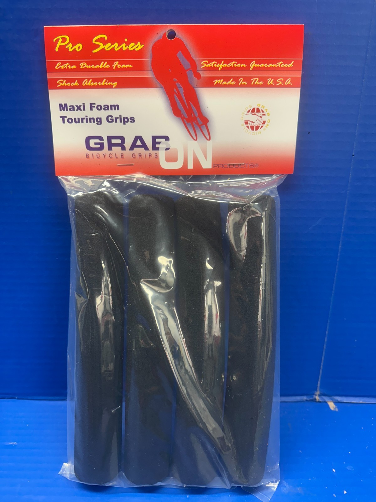 Road Bike Foam Grips / Grab On Maxi Kit / The Original! Best on Vintage Bikes!