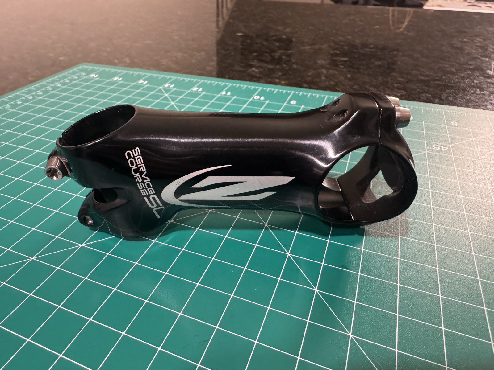 Zipp Service Course SL Stem 90 mm -+ 6Deg 31.8 1-1/8 Black Alloy Road Bike