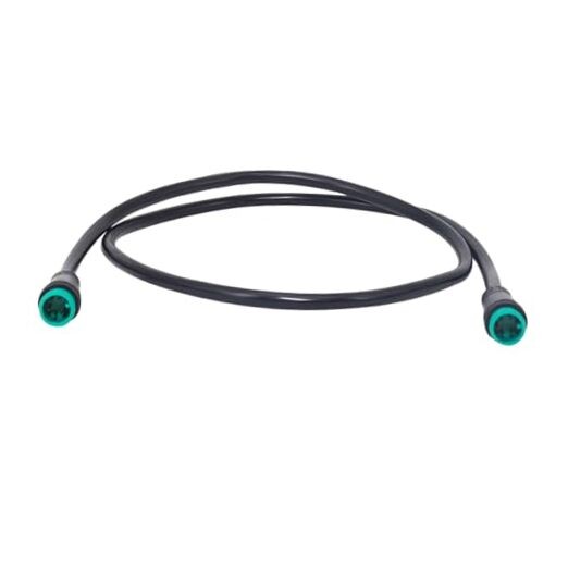 Male to Male Ebike Extension Cable for Electric Bike 5 Pin Male to Male Green