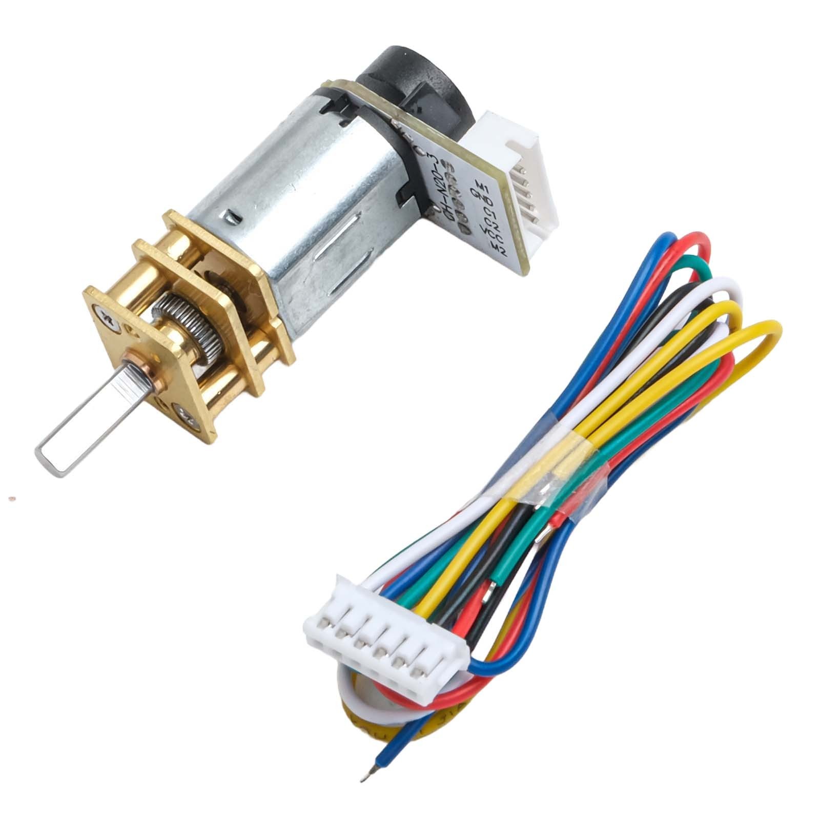 High Torque Metal Gear Motor for GA12 For N20 with Encoder Functionality
