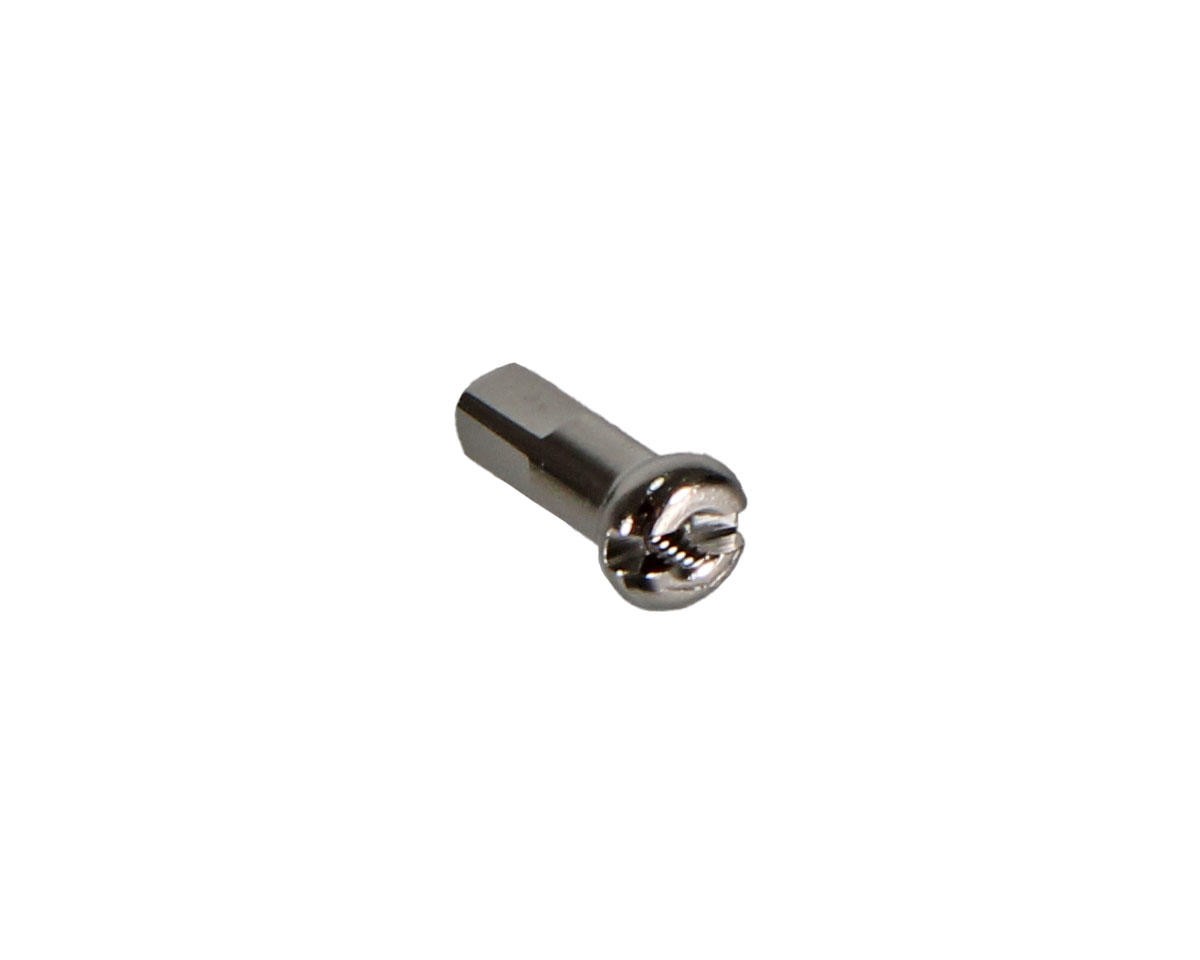 DT Swiss Pro Head Brass Spoke Nipples (Silver) (2.0 x 12mm) (Box of 100)