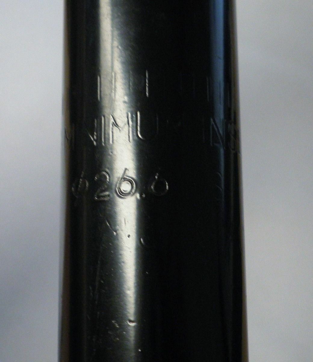 BLACK MOUNTAIN BIKE SEAT POST BICYCLE PARTS 364