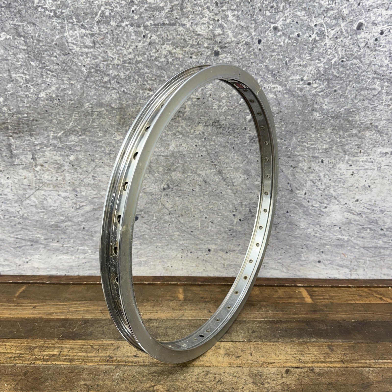 Vintage Sun Rims BFR Big Fat Rim 48H 20in BMX Silver Double Wall USA Bike 48