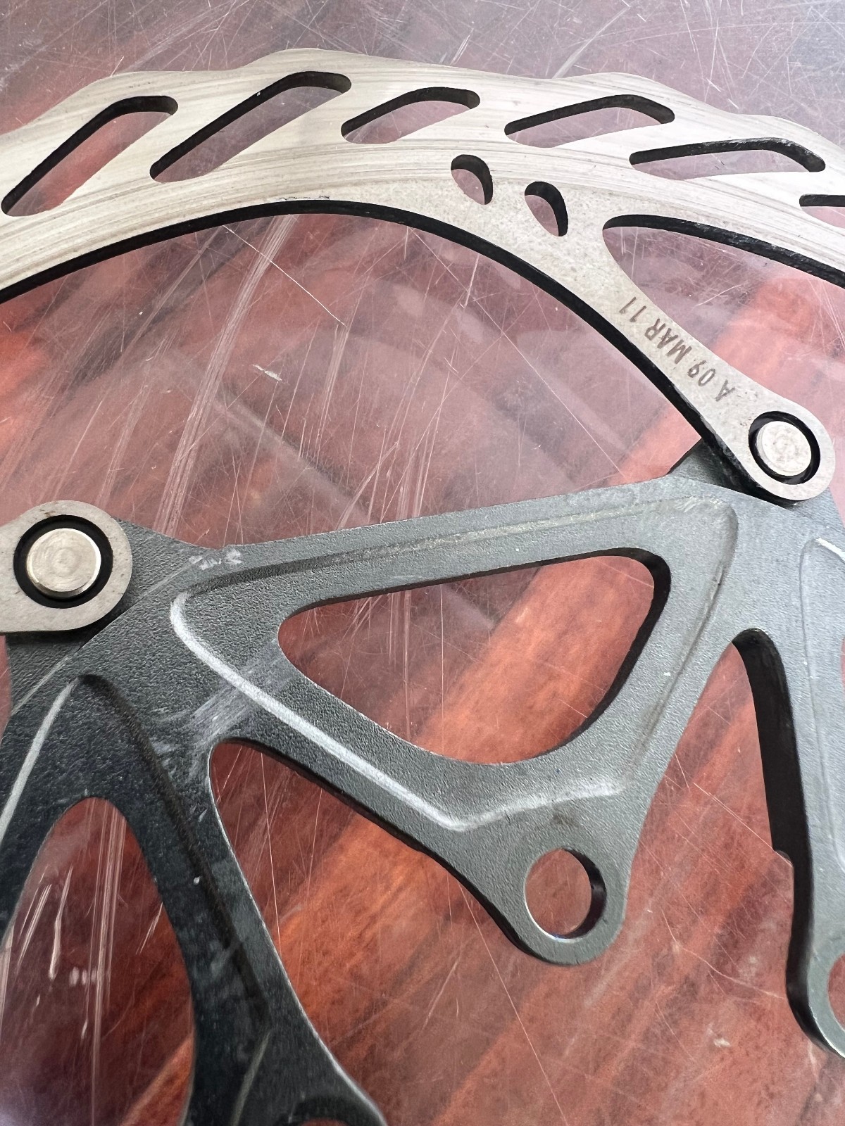 Avid-SRAM Clean Sweep X 185mm & 160mm 6-Bolts Brake Rotors Discs Set MTB