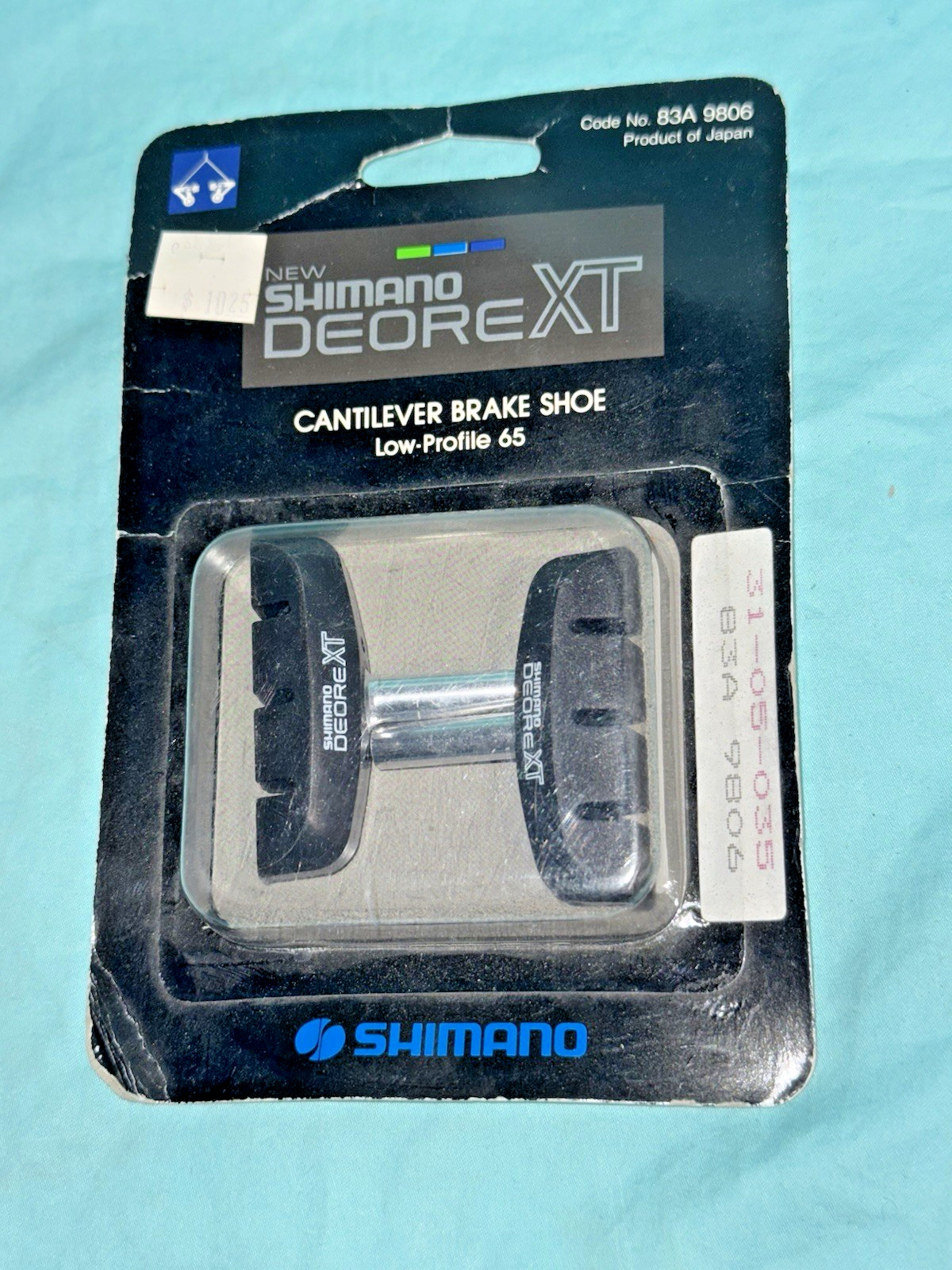 🔥 Shimano DEORE XT Cantilever Brake Pads Shoes NOS New Old Stock 9806 Vintage