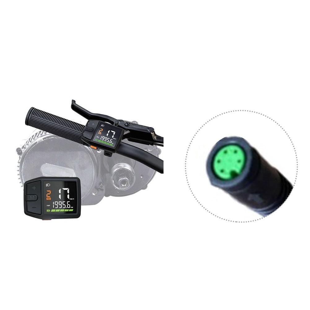 Practical Display E-BIKE Black. 20*15*10cm. 200g. Metal+Plastic. Monitor