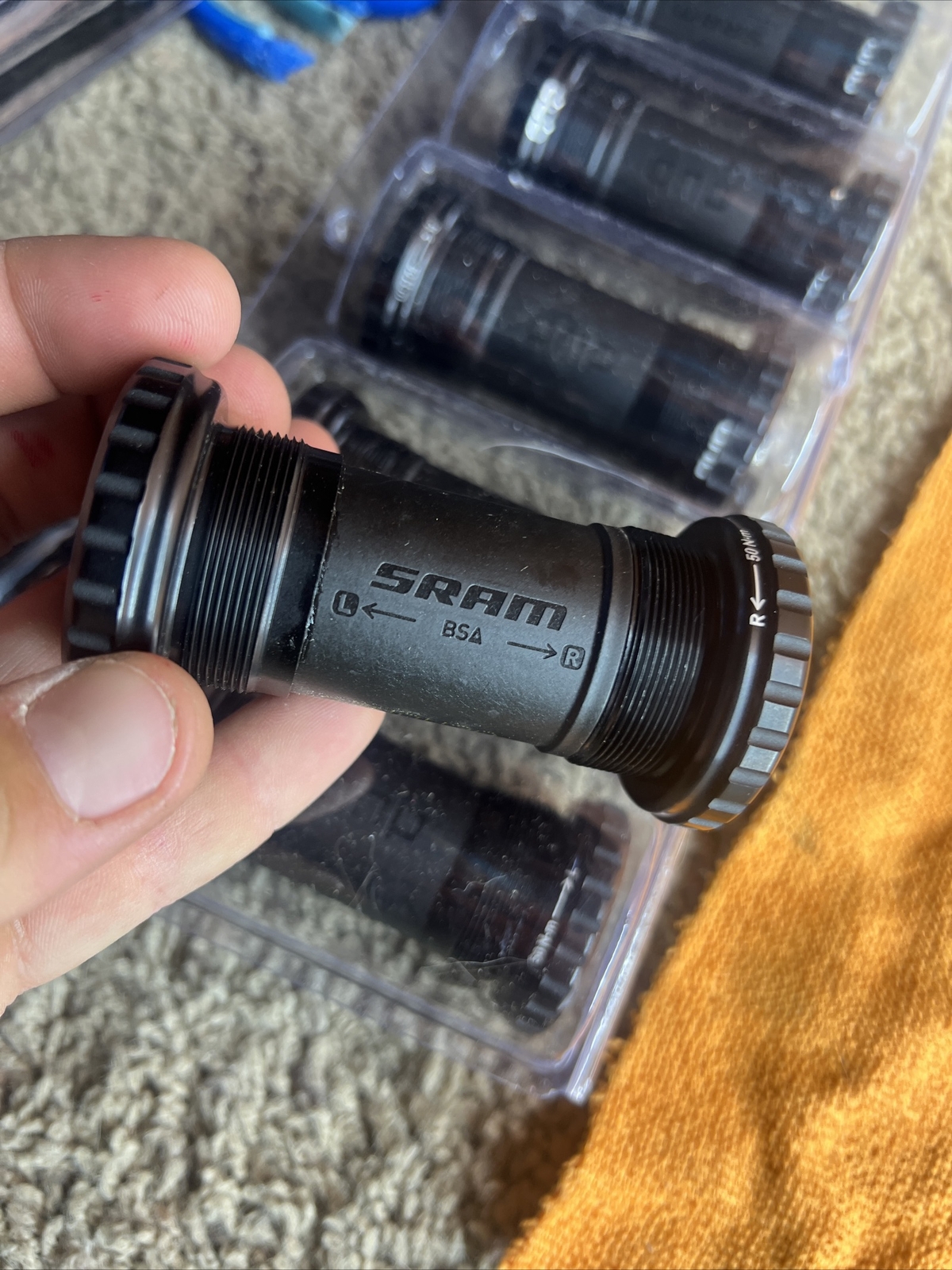 SRAM DUB English BSA Threaded 68/73mm Bottom Bracket Cupset BB Cups MTB Bike BB