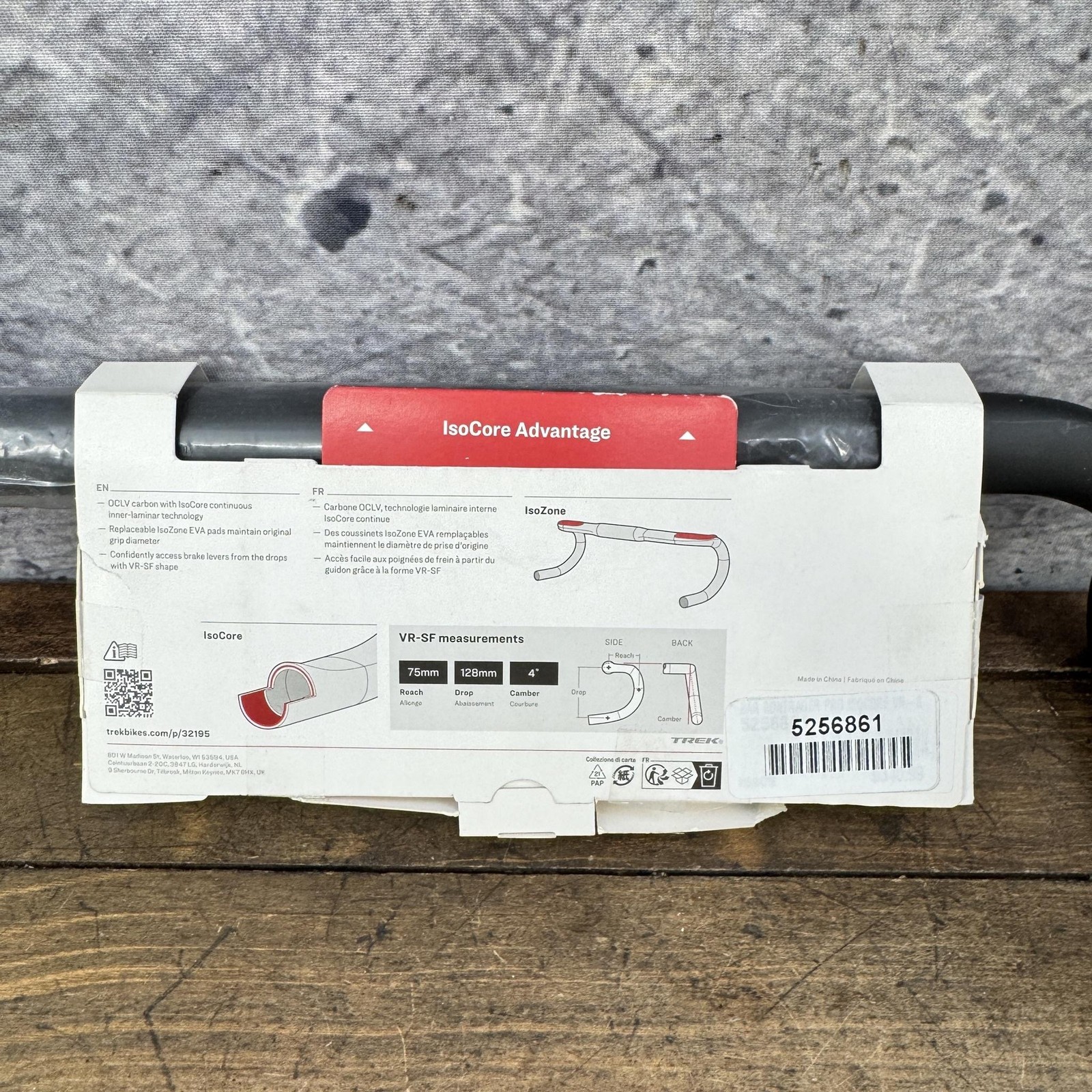 Bontrager Pro IsoCore VR-SF Drop Handlebar 40cm 31.8 Clamp OCLV Carbon Road Bar