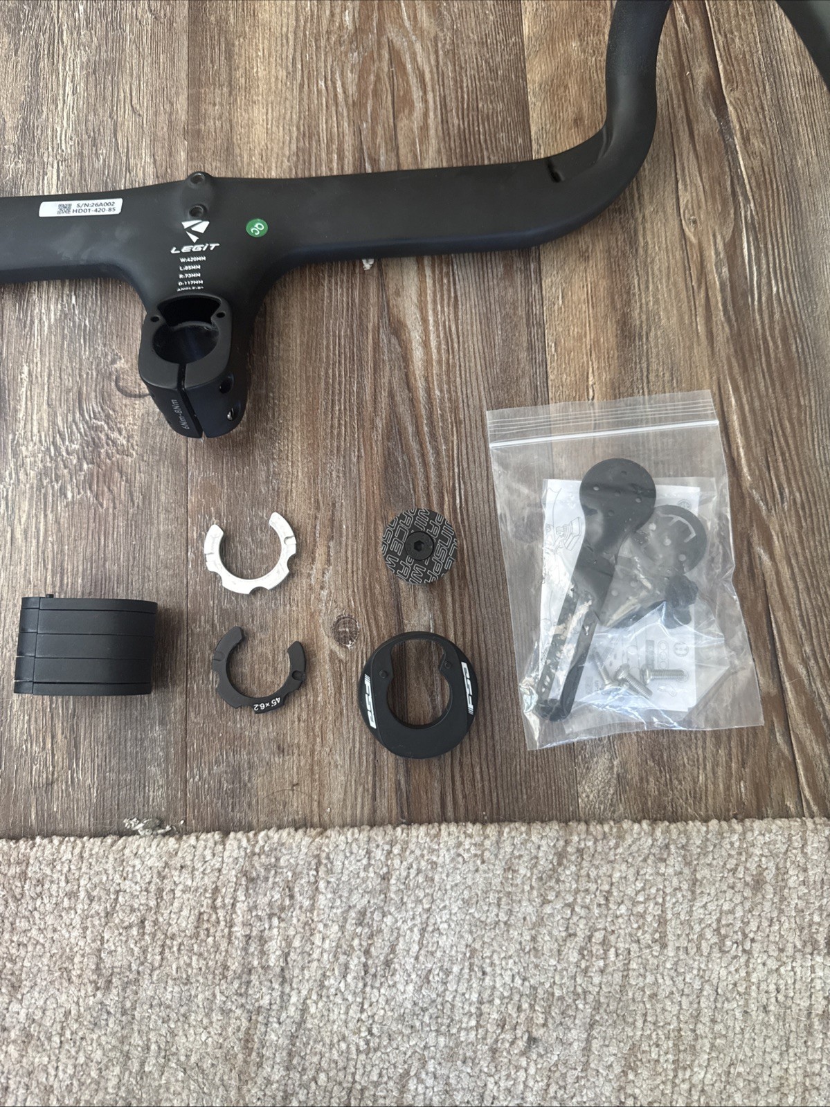 Winspace Legit Adventure Gravel Handlebar 40cm x 95mm