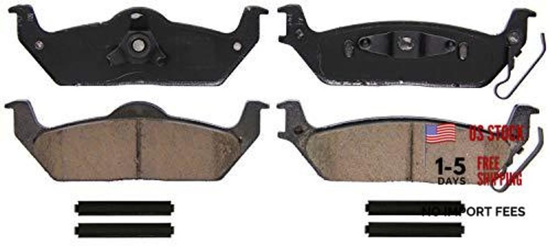 QS Disc Brake Pad Set, Chamfered Edges for Smooth, Quiet ZD1012 QS – Ceramic