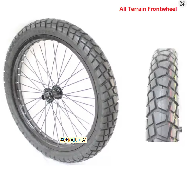 48V-72V 150A 5000W 17″ 19″ 21″Electric Motorcycle Rear Wheel Conversion Kit