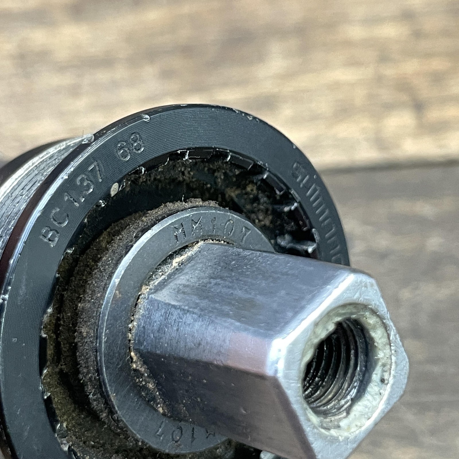 Vintage Shimano BB-UN72 Sealed Bottom Bracket 108mm 68mm JIS BSA 1.37×24 Japan