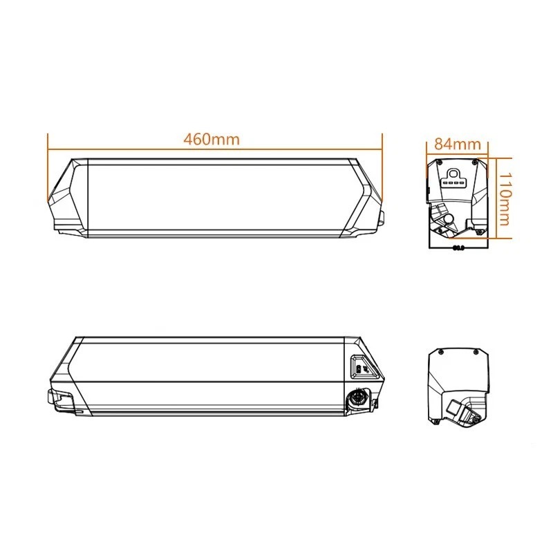 48V 25ah ebike li ion battery reention dorado for Multijoy EB260 ebike battery