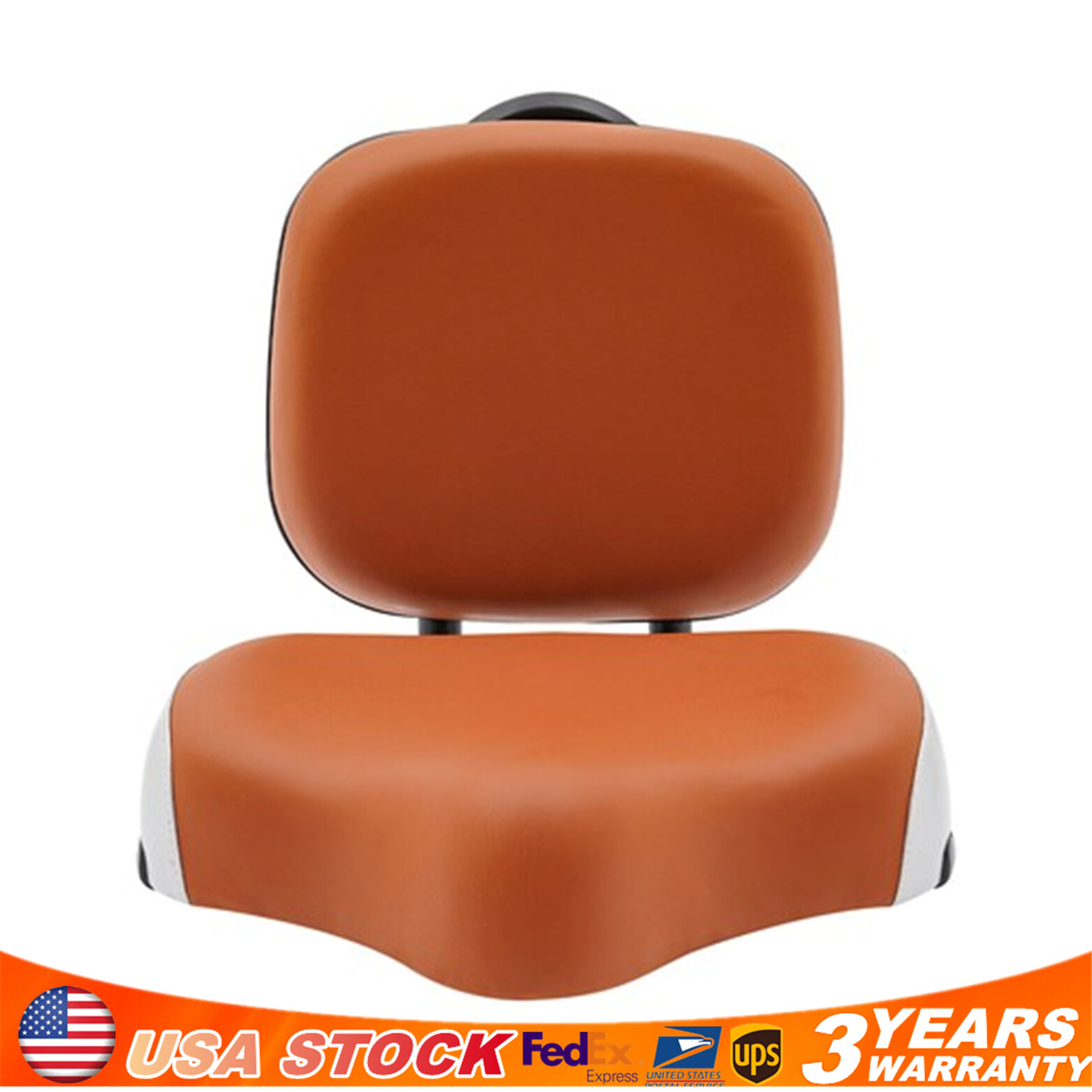 Extra Wide Bicycle Tricycle Saddle Seat with BackSupport Bike Seat with Backrest